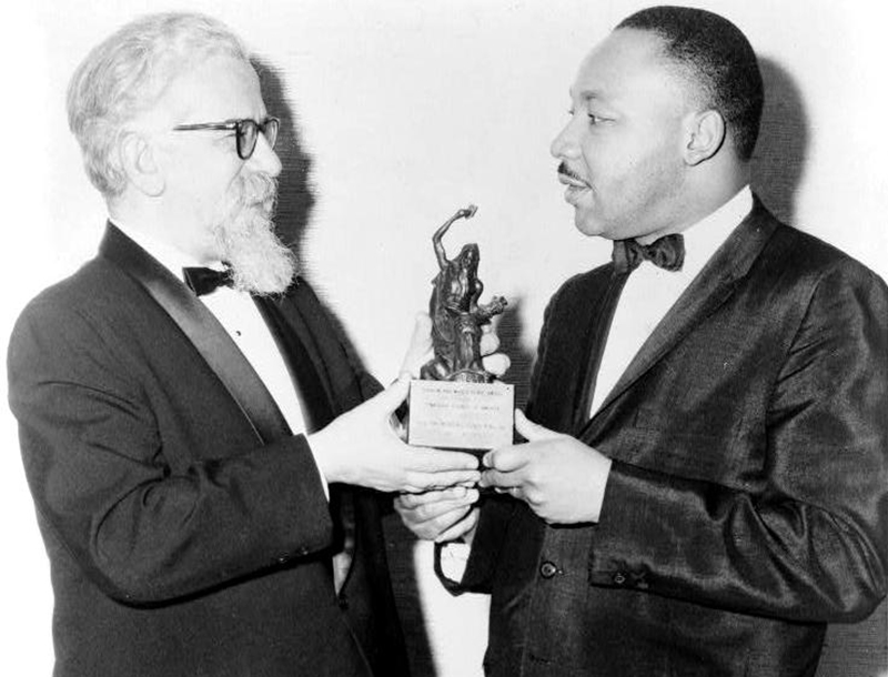 Abraham Heschel with MLK