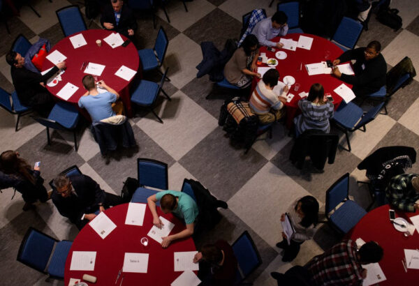 Students Talk at Event about Climate Change