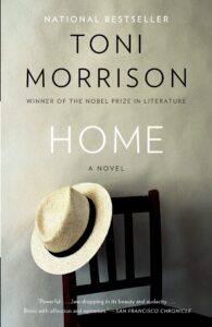 A picture of the cover of Home by Toni Morrison