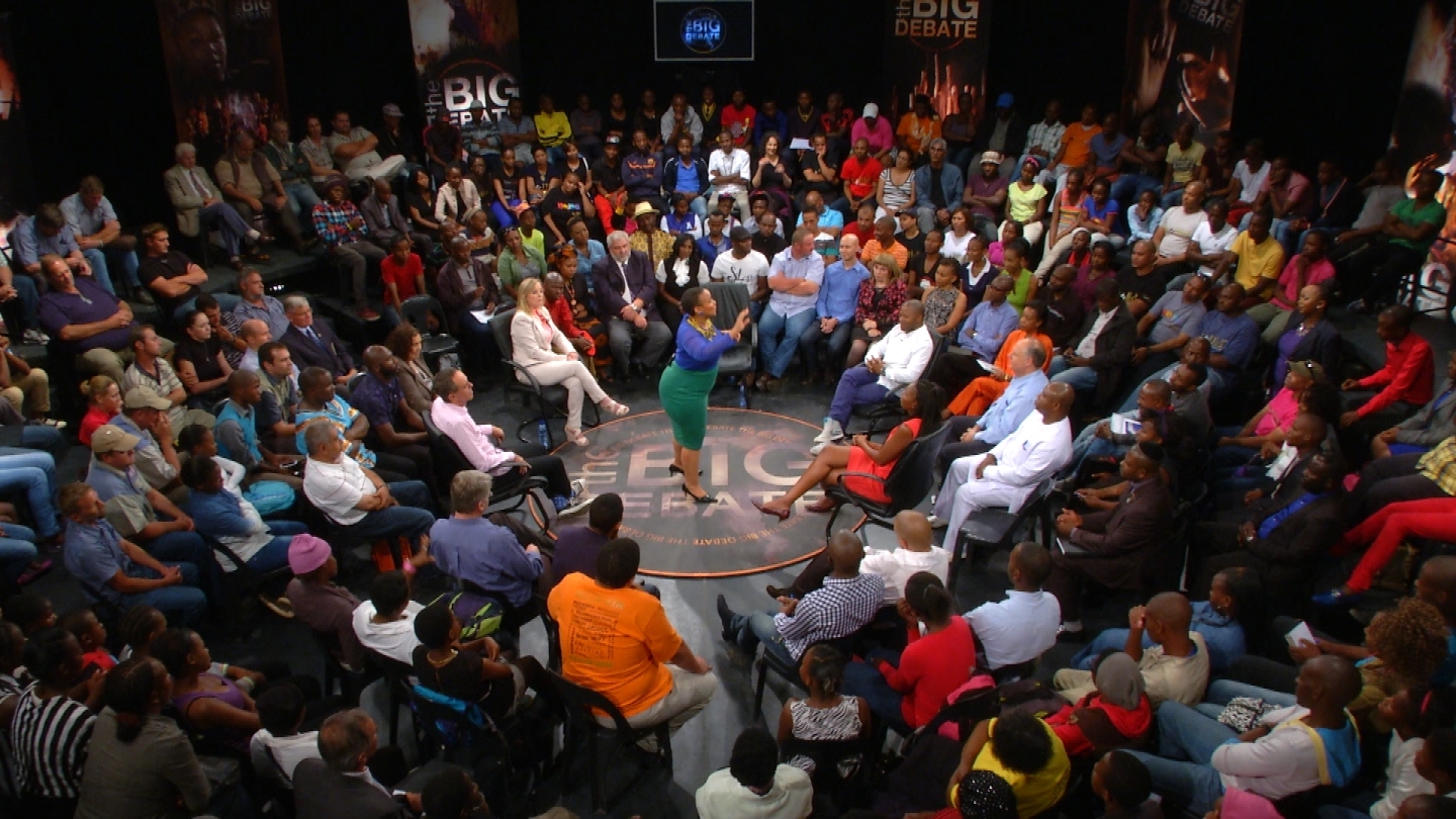 TV Studio Room of The Big Debate