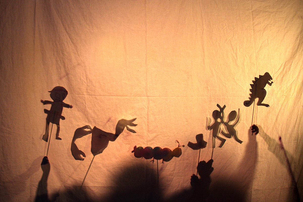 shadow puppet play