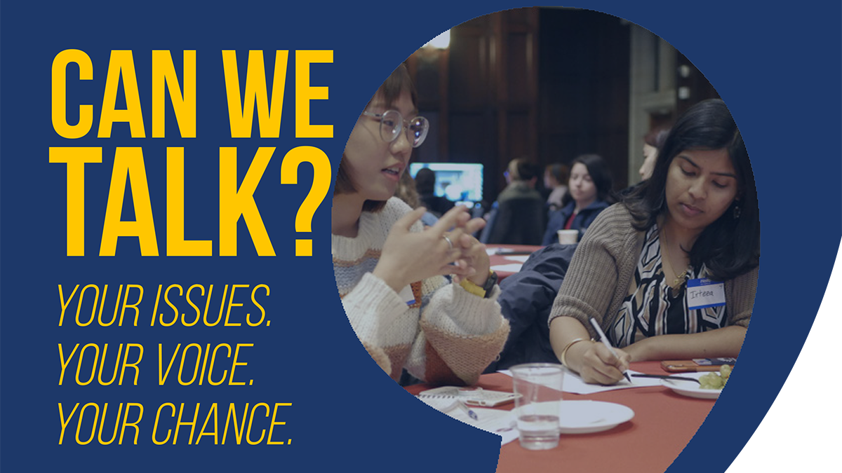 graphic for Can We Talk? event series