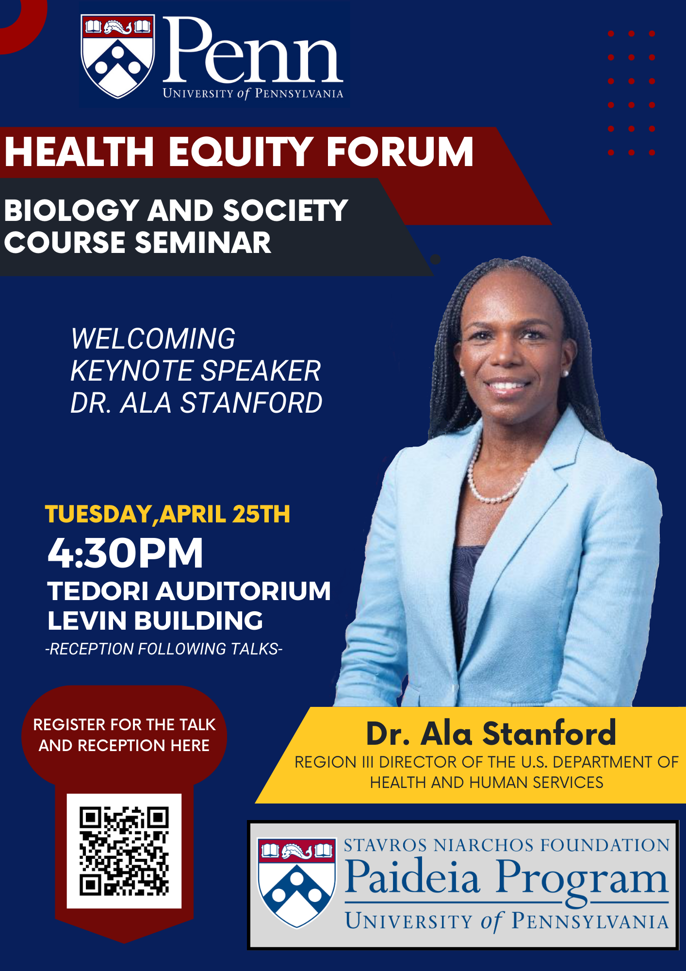 Health Equity Forum Keynote Seminar by Dr. Ala Stanford - SNF Paideia ...