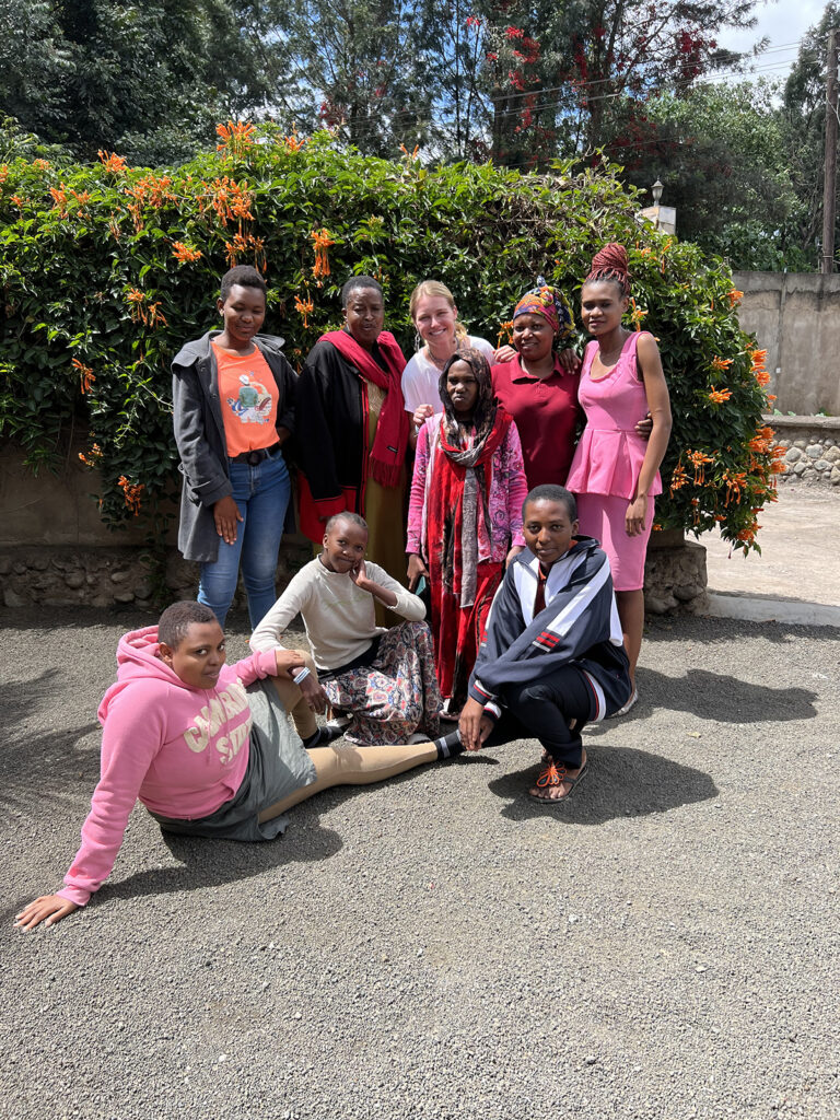 group of women in Tanzania