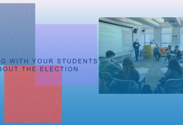 banner image for elections series event for faculty