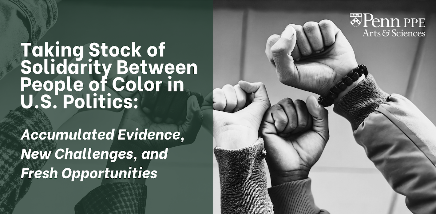banner image for upcoming event with title against green background with white text and fists raised in the air