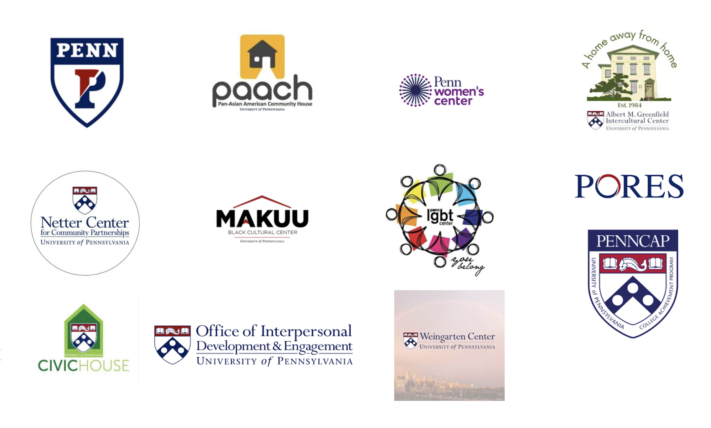 college students gathered around tables in conversation in a church