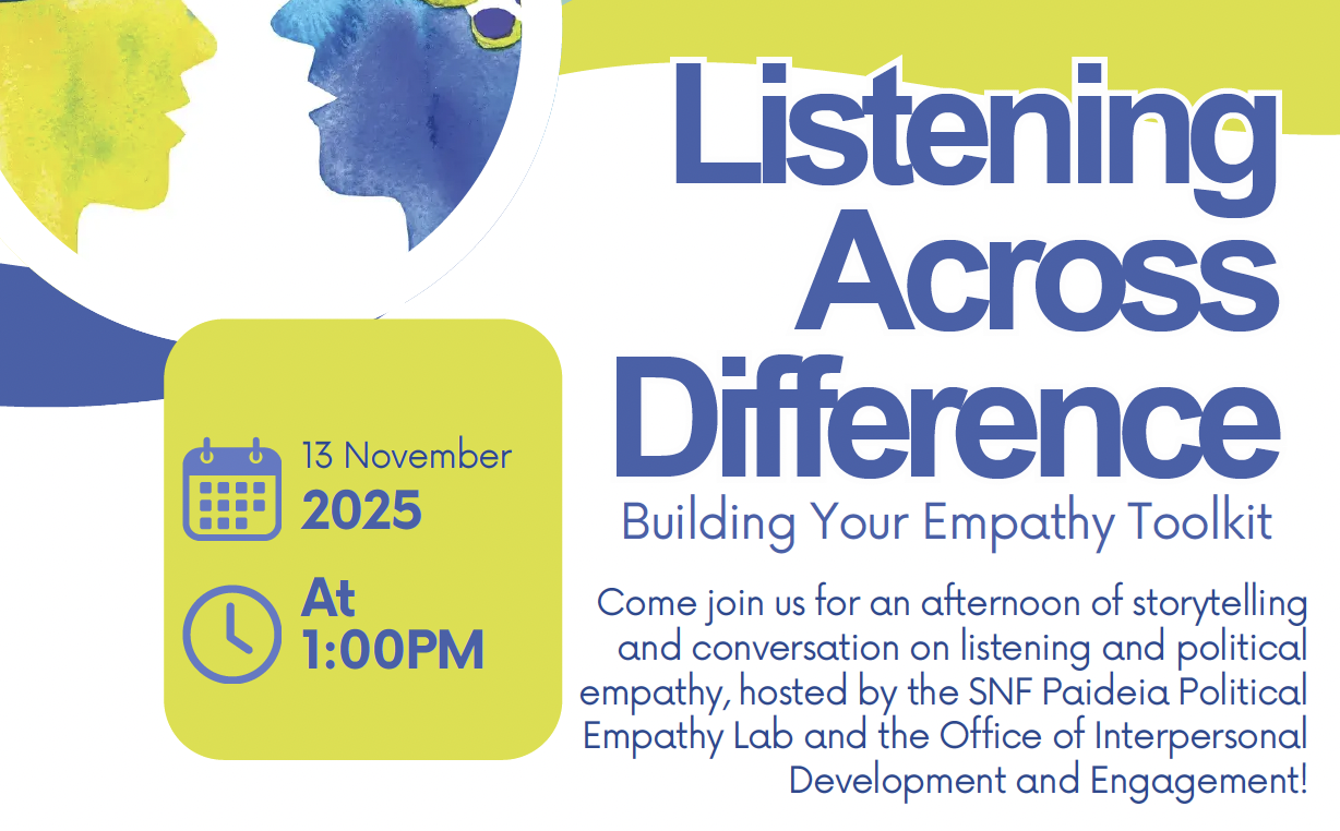 event banner image with title of program and date in lime color and blue